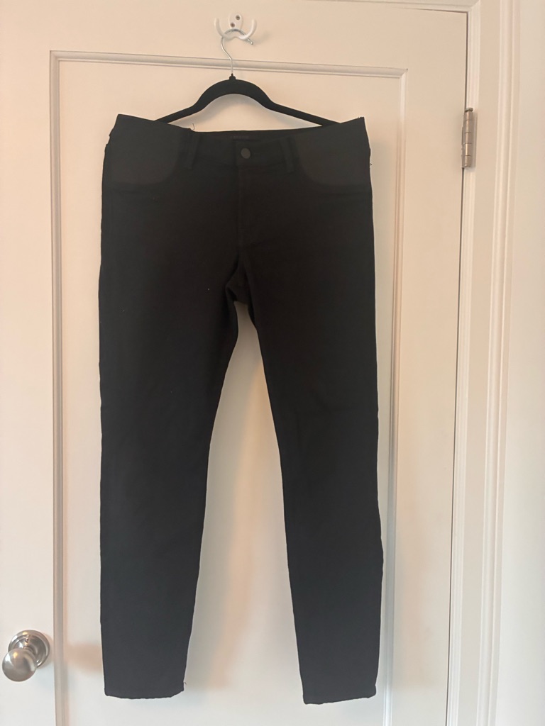 J Brand Black Maternity Jeans